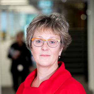 Headshot of Debbie Power, Secretary for Social Development